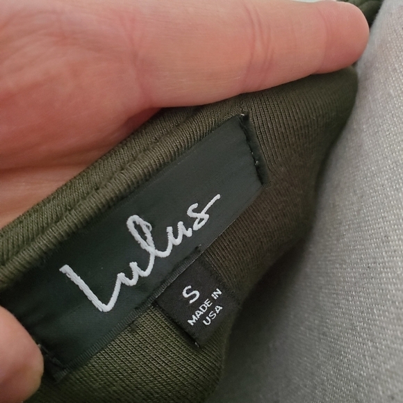 Lulu's "Your Everything" Olive Green Maxi Dress - Picture 10 of 12